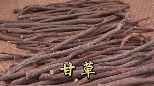 中药炮制 甘草