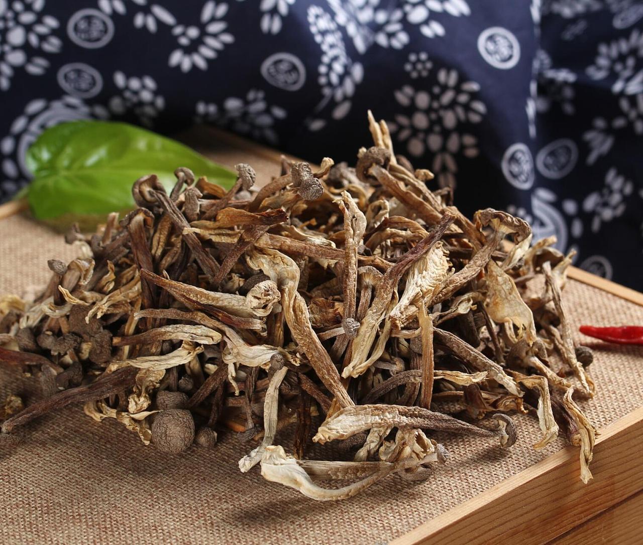 湘菜鹿茸菇与香菇鹿茸 农产品药材拍摄指南